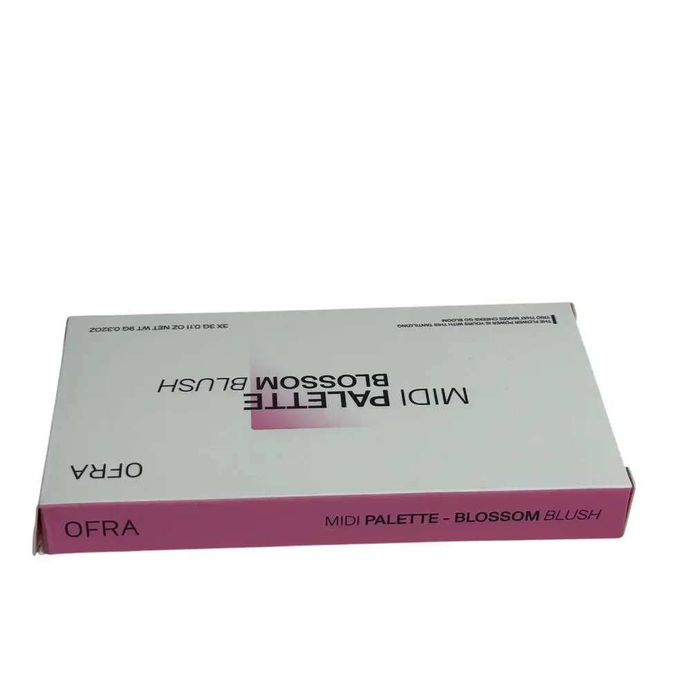 OFRA Midi Blush Palette‎ Blossom Pink Satin Pillow Talk Paradise Pink NIB